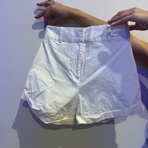 Danielle Bernstein White Shorts